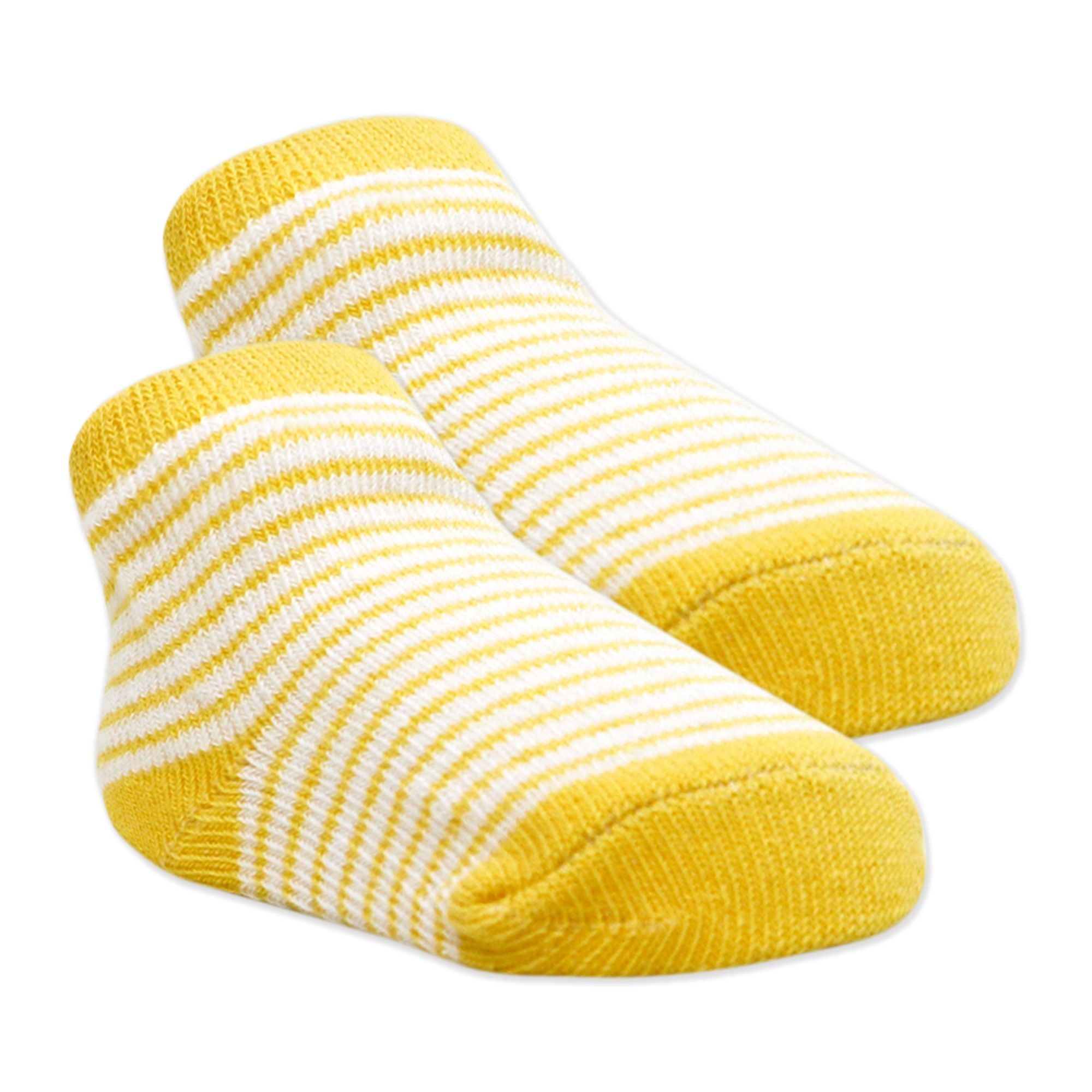 Duck Baby Bibs & Socks Set – 3 Bibs + 2 Pairs Socks, Soft Cotton Blend