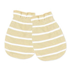 3-Pack 100% Organic Cotton Baby Mittens