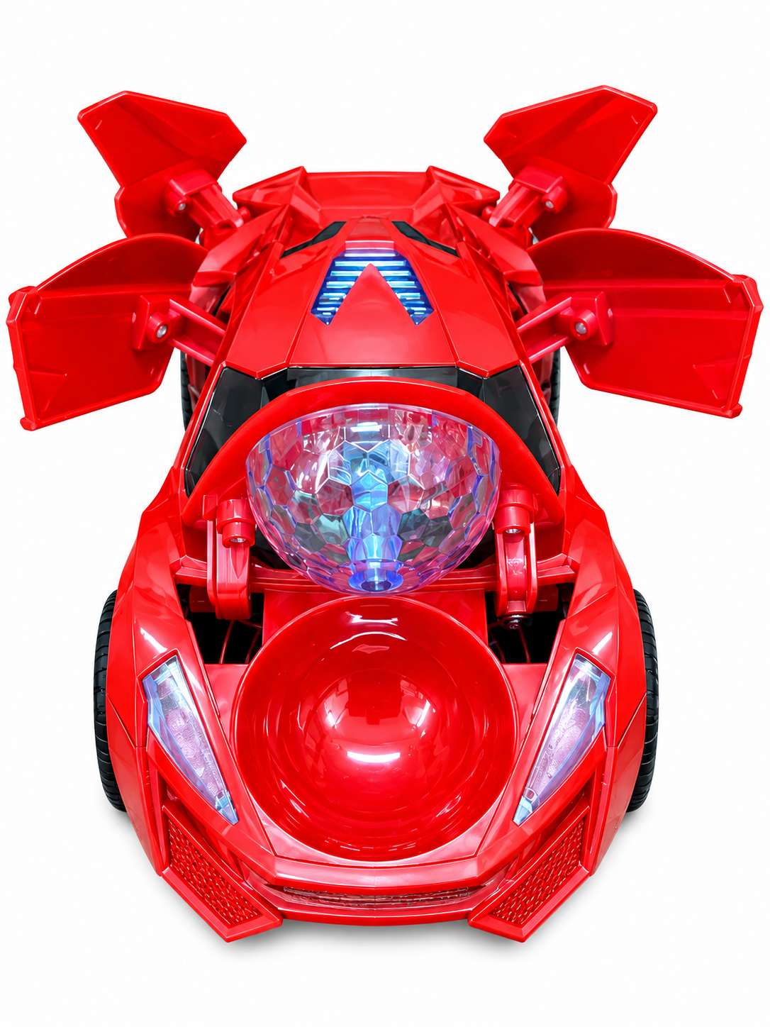 360° Rotating Super Racing Sports Car Toy – Electric Stunt Car with LED Lights &amp; Music