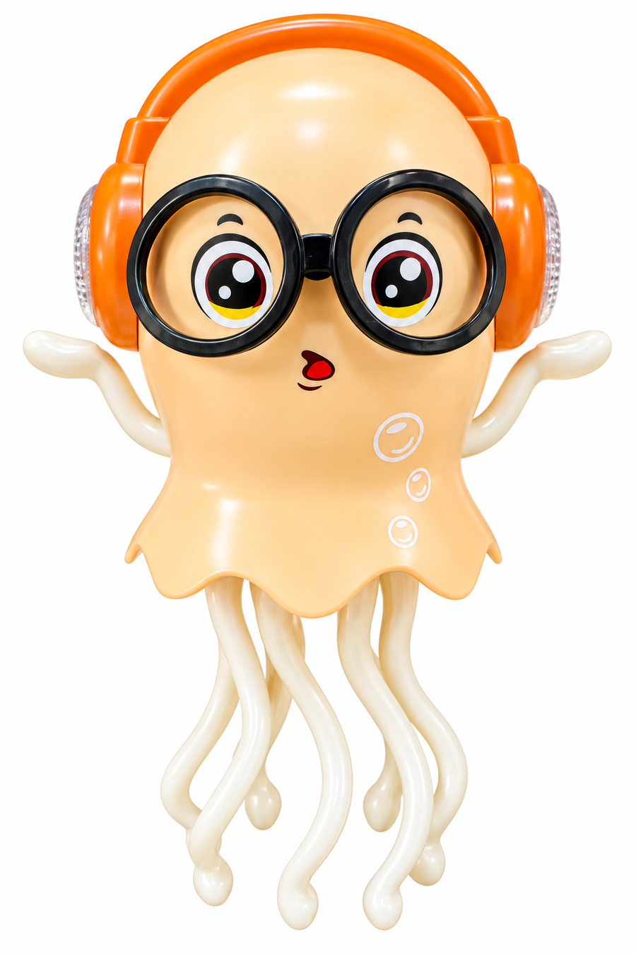 Dancing Jellyfish Toy – Bump &amp; Go Musical LED Light-Up Jellyfish
