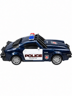 Transforming Police Car Robot Toy – 2-in-1 Police Transformer with Lights &amp; Sound