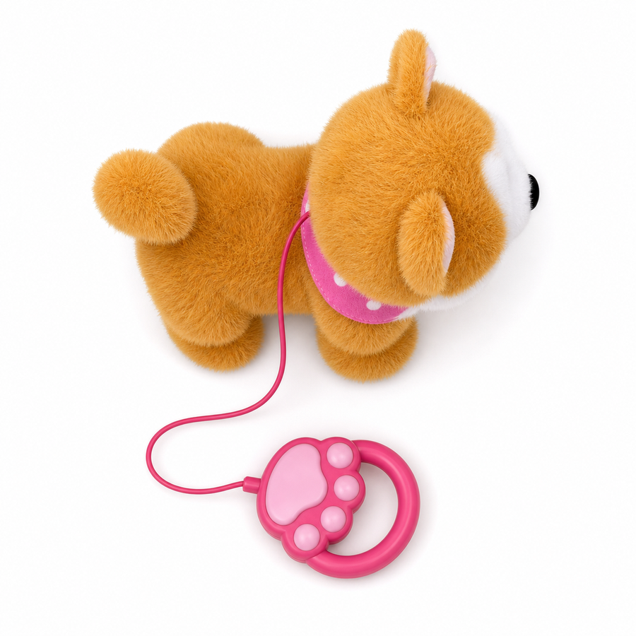 Interactive Walking Dog Toy w/ Remote & Sensor | Kids Puppy