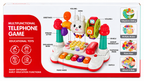 Multifunctional Educational Telephone Game – Interactive Learning Toy with Piano, Music &amp; Whack-A-Mole