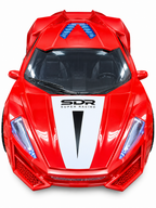 360° Rotating Super Racing Sports Car Toy – Electric Stunt Car with LED Lights &amp; Music