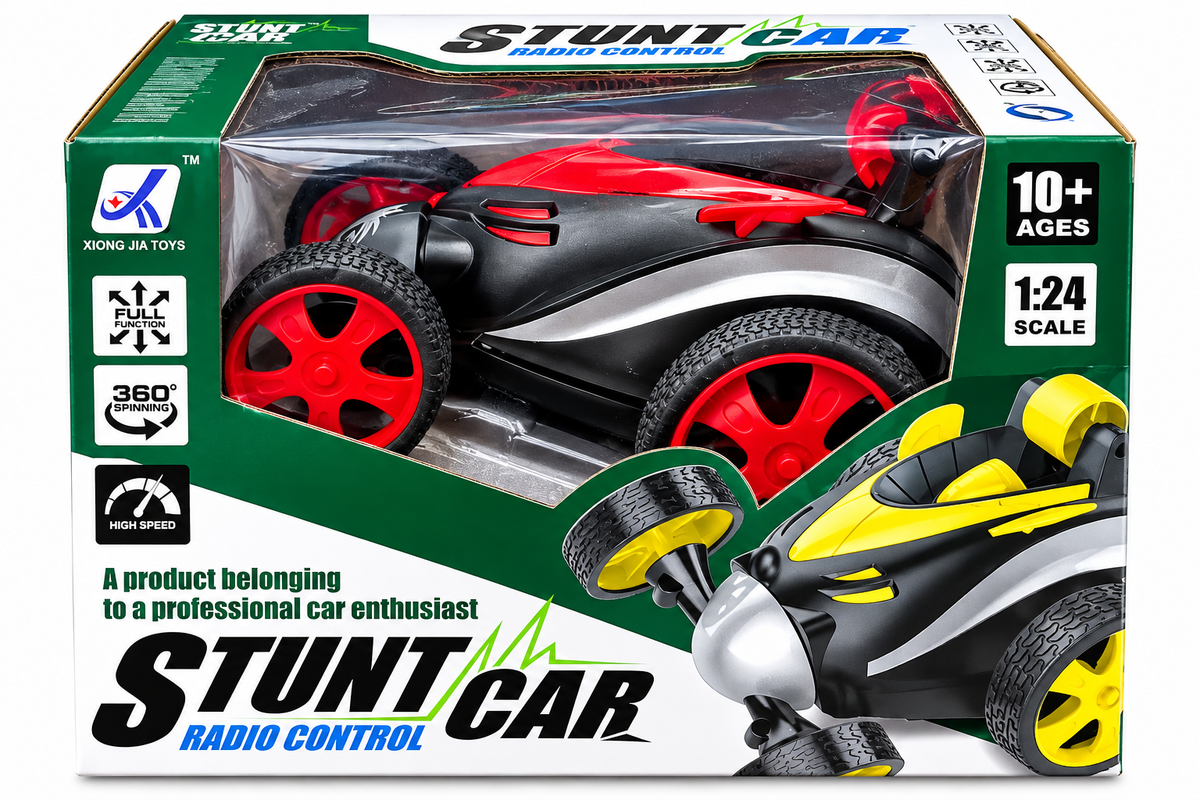 Stunt Car 360° Remote Control Racing Car – High-Speed RC Toy | 1:24 Scale
