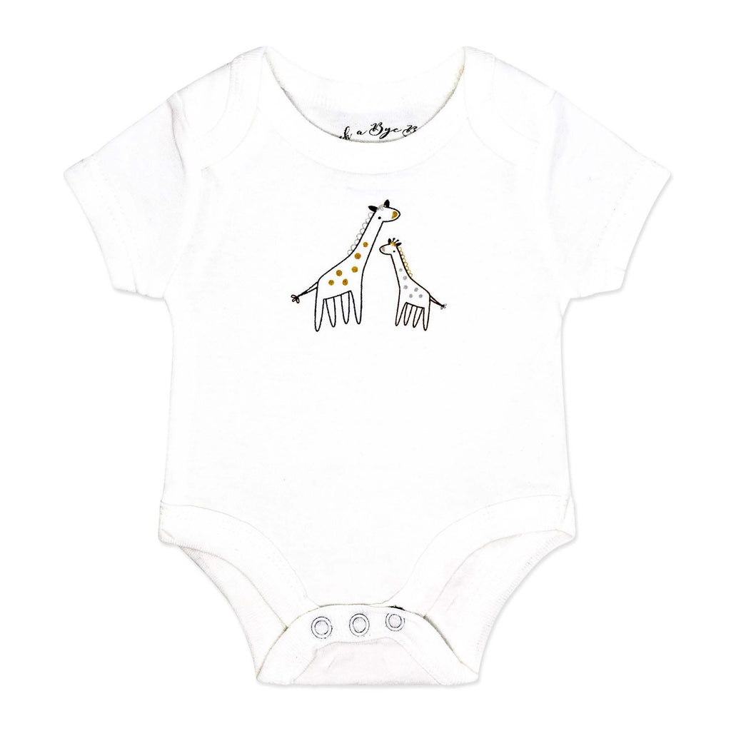 Giraffe 5 Piece Baby Layette Gift Set – 100% Cotton