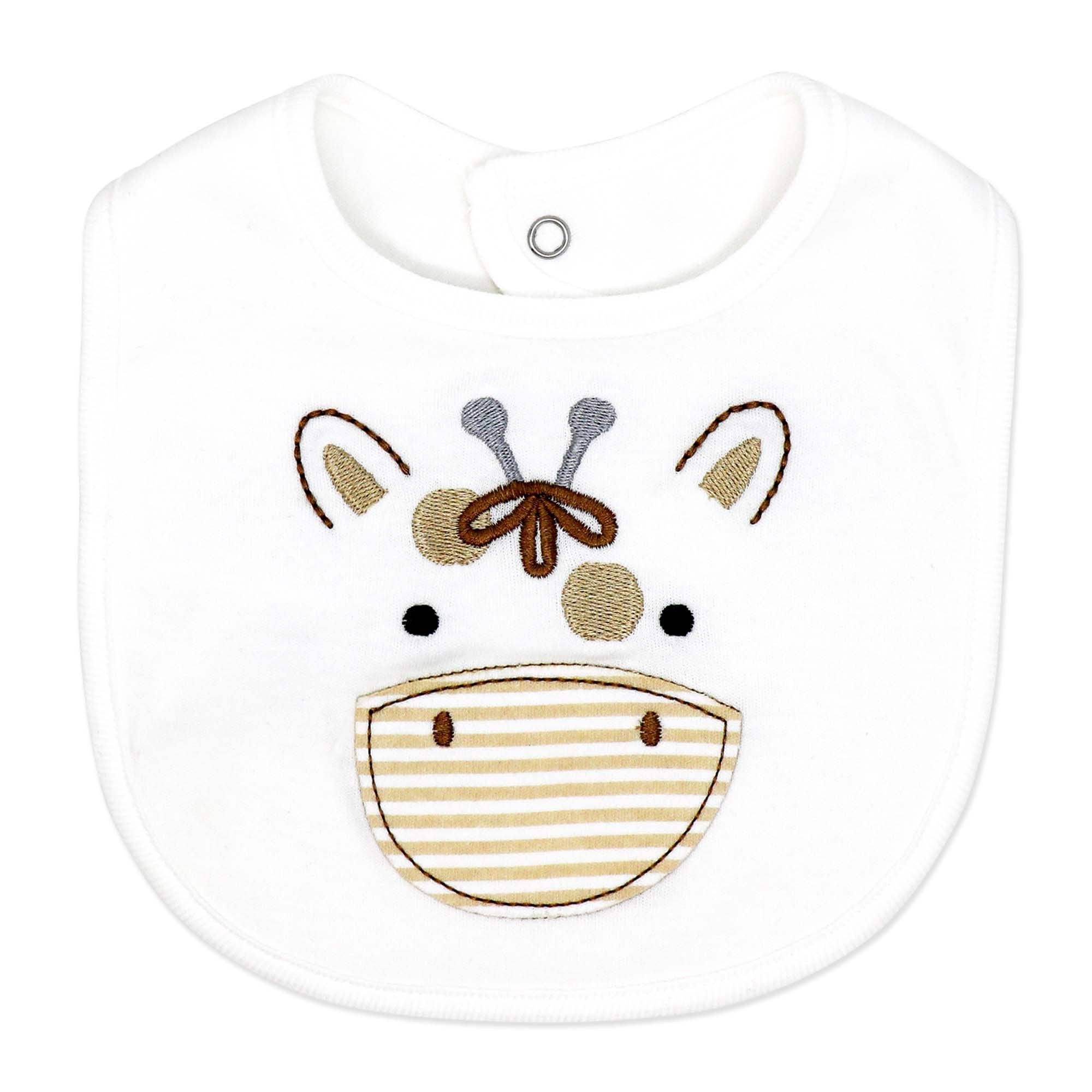 Giraffe 5 Piece Baby Layette Gift Set – 100% Cotton