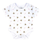 Pink Floral Princess 5 Piece Baby Girl Layette Gift Set – 100% Cotton