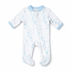 Blue Star Zip Baby Sleeper| One Piece – 100% Cotton