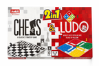 2-in-1 Chess & Ludo Board Game Set (Ages 6+, 2–4 Players)