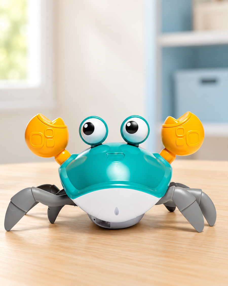 Rechargeable Dancing Crab Toy – 3.7V Lithium Battery, Moving Light-Up Crab for Kids 3+