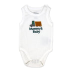 Car Print 4 Piece Baby Summer Outfit Set with Sunglasses